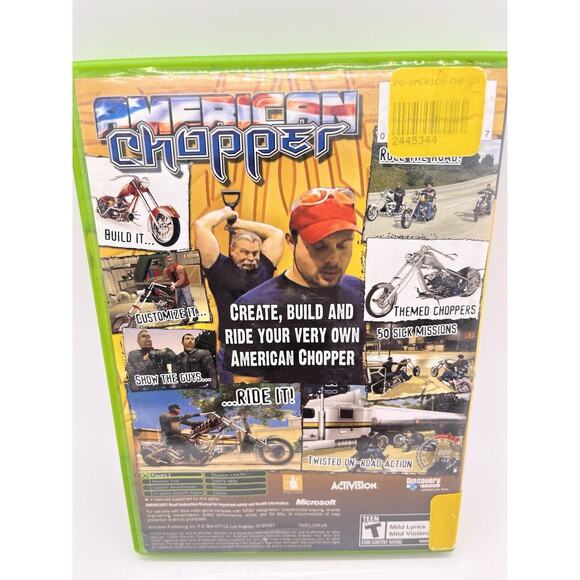 American Chopper (Microsoft Xbox, 2004) Tested Working - Free Ship - Picture 2 of 5